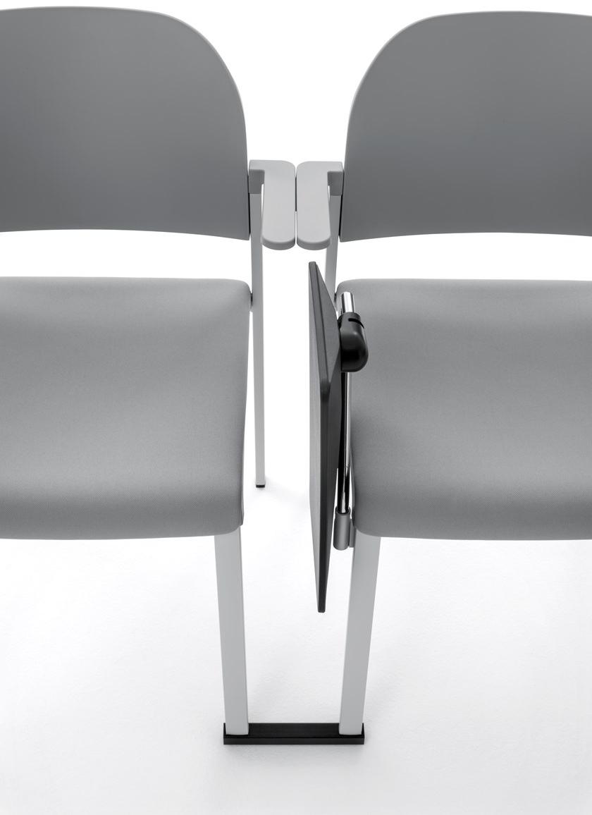 Diemmebi Стул с клапаном из переработанного полипропилена и металла Makeup sun-id-1488387 - Вид №1