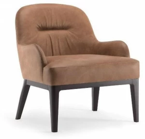 Tirolo Кожаное кресло с подлокотниками Lotus 063 p