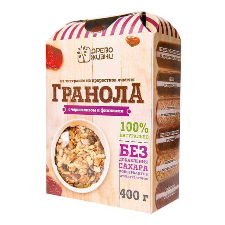 Гранола с черносливом и финиками ДРЕВО ЖИЗНИ Santreyd 10161 - Вид №1