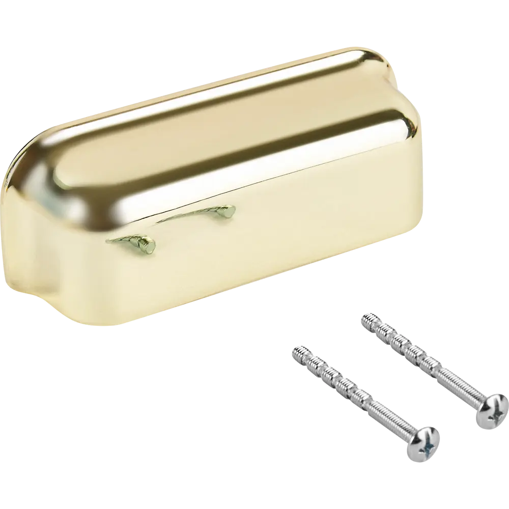 Мебельная ручка-ракушка золото 96 мм Jet STLM-2073751 - Вид №3