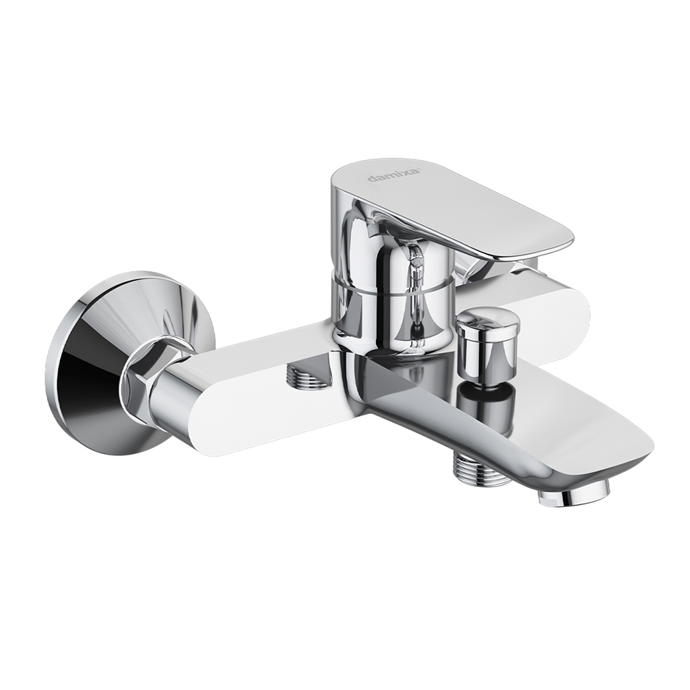 409007700 набор 3 в 1: смес. д/умывальника смес. для ванны/душа душ. комплект Damixa Origin Bit  - Вид №2