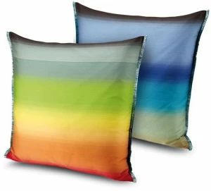 MissoniHome Подушка из жаккардовой ткани крупных ярких оттенков Daydream