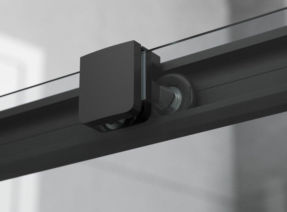 Душевое ограждение Ambassador Queen 11011201Black (900x900x2000), 1 место  - Вид №5