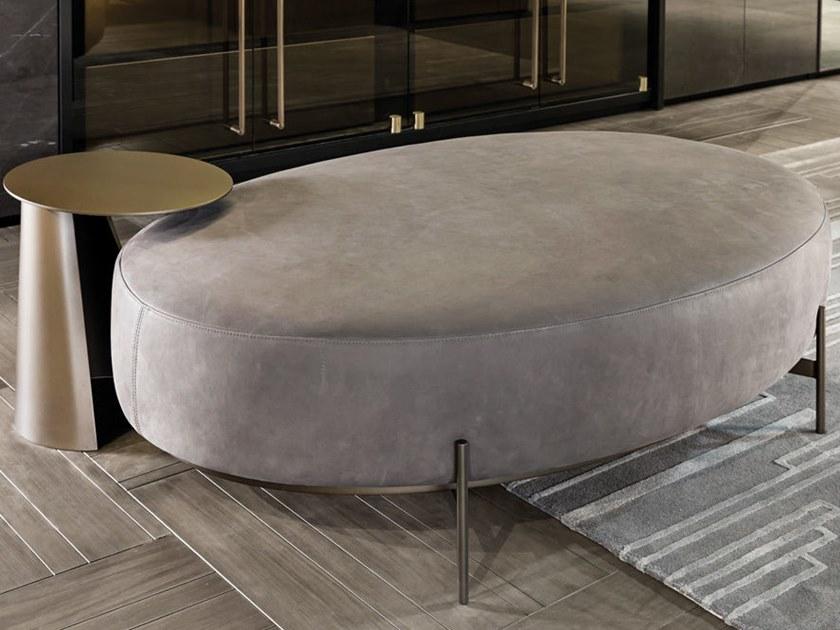 Shake Пуф овальный кожаный, обитый Soho sun-id-1494336 - Вид №1