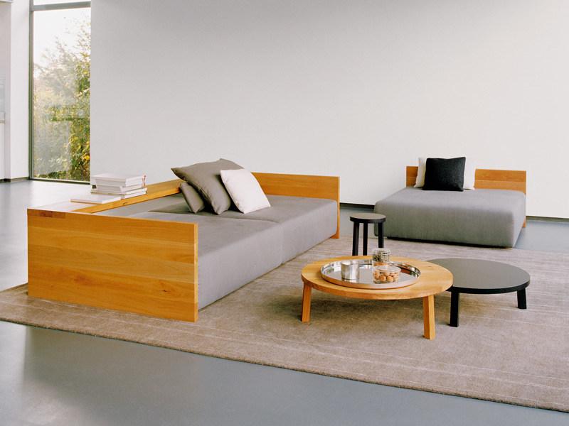 e15 Круглый деревянный журнальный столик  Pa05  - Вид №6