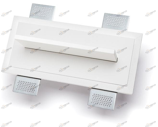9010 novantadieci Встраиваемый настенный светильник из алюминия alumite® и cristaly®  2508g 