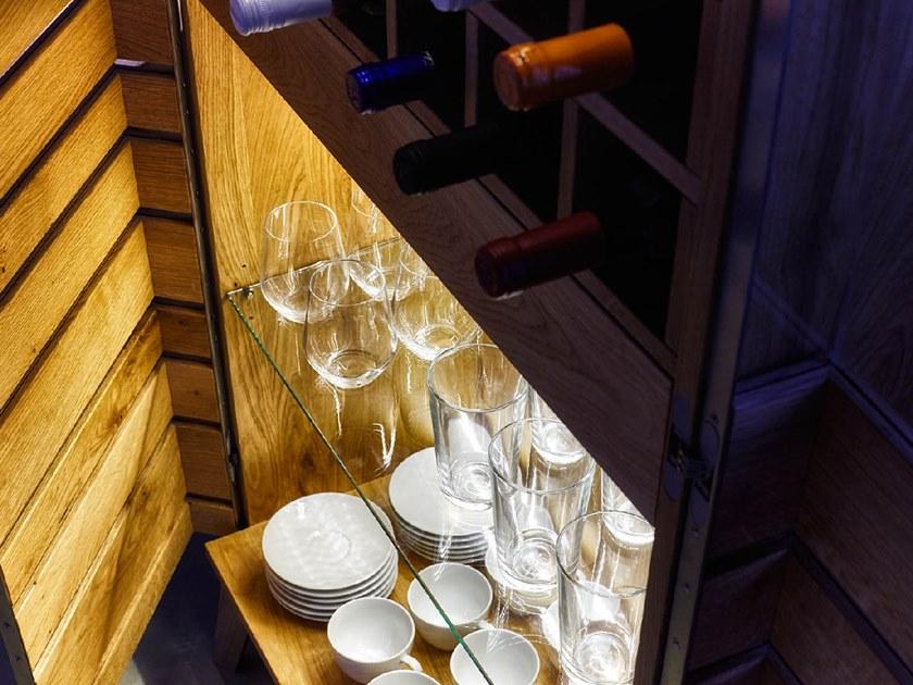 sixay furniture Барный шкаф из массива дерева sun-id-1379873 - Вид №4