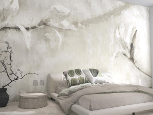 Обои с цветочным узором