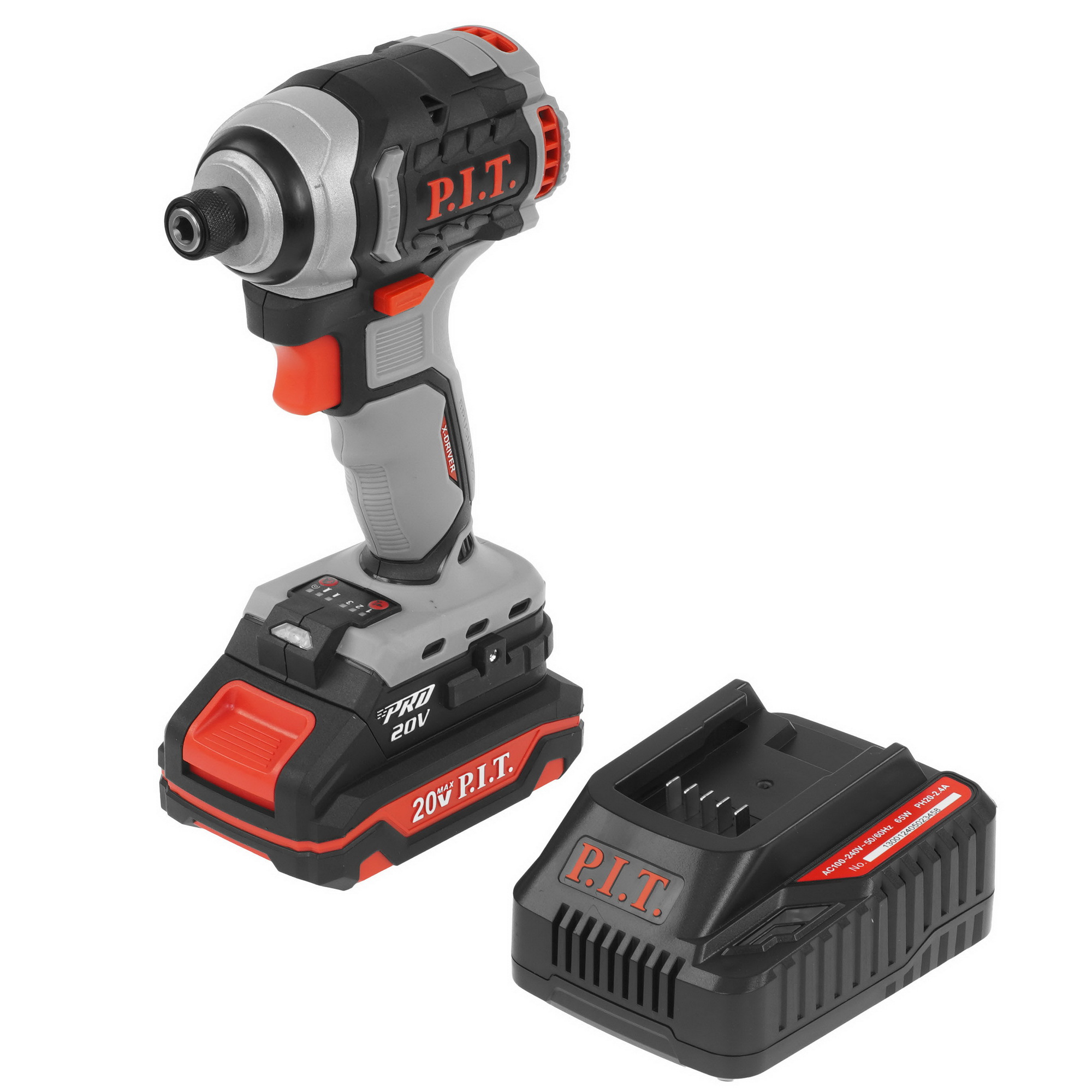 Винтоверт P.I.T. PSD20H-170A/1 OnePower 20V 9227325 PIT STDN-0016785 - Вид №1