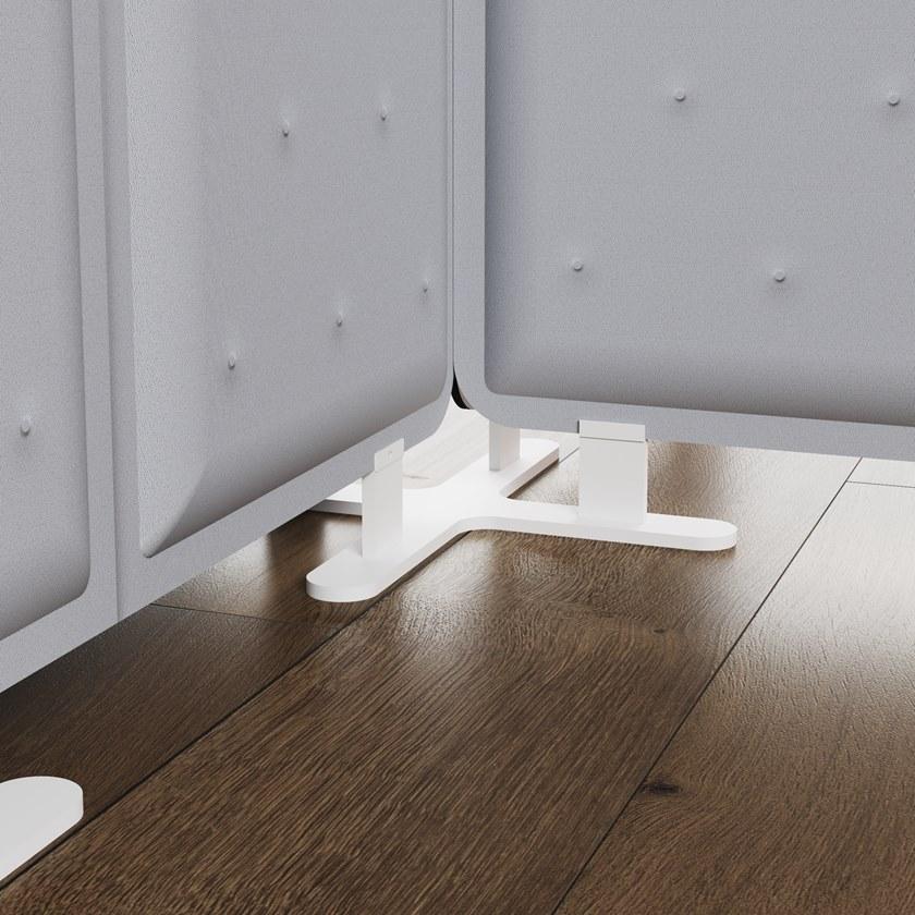 Steelbox by Metalway Звукопоглощающая перегородка для офиса из trevira® cs Zen sun-id-1453682 - Вид №17