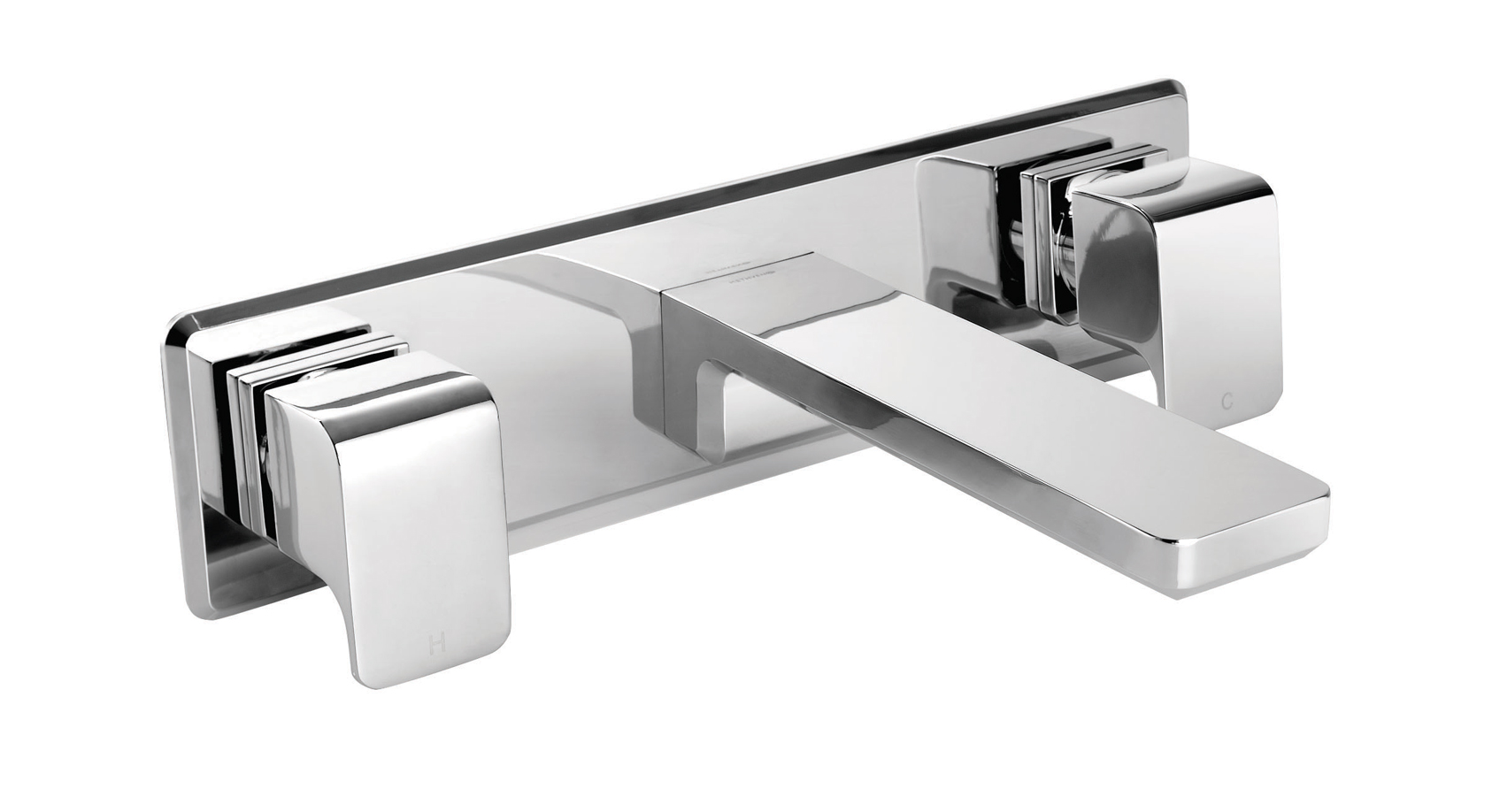 KIBWCP Смеситель на стену Kiri на 3 отверстия Methven 