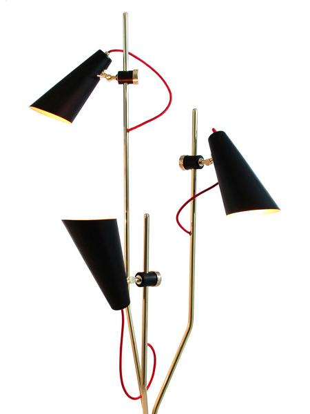 Delightfull Регулируемый торшер из латуни Evans sun-id-1376883 - Вид №1