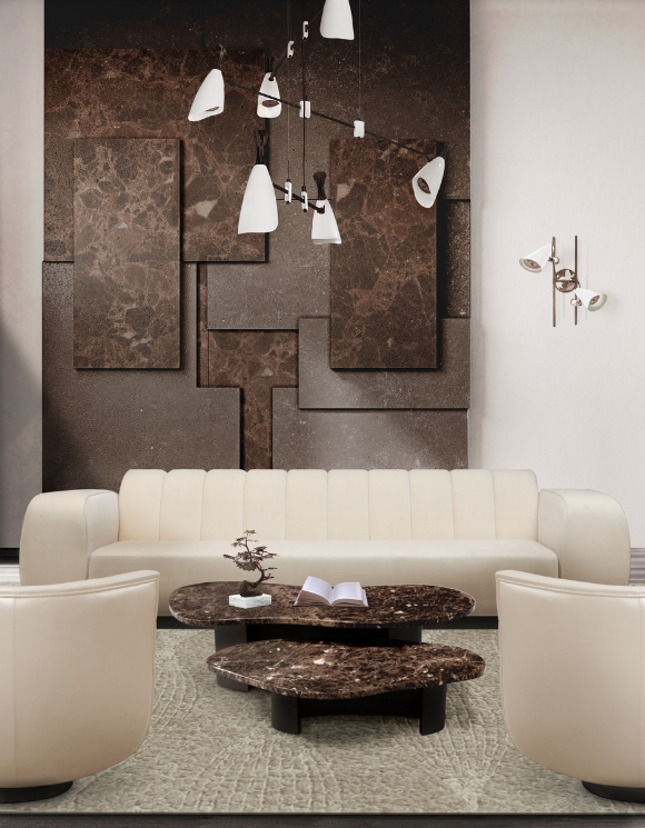 Центральные столы Robusta Center Table Covethouse CAFFE LATTE  - Вид №5