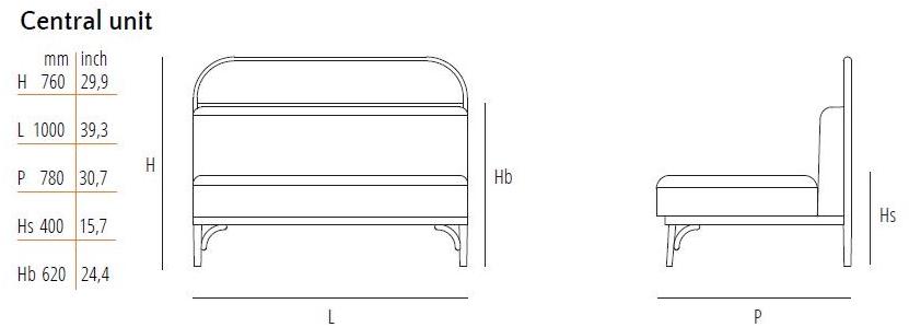 Wiener GTV Design Модульный секционный диван Targa sun-id-1356656 - Вид №13