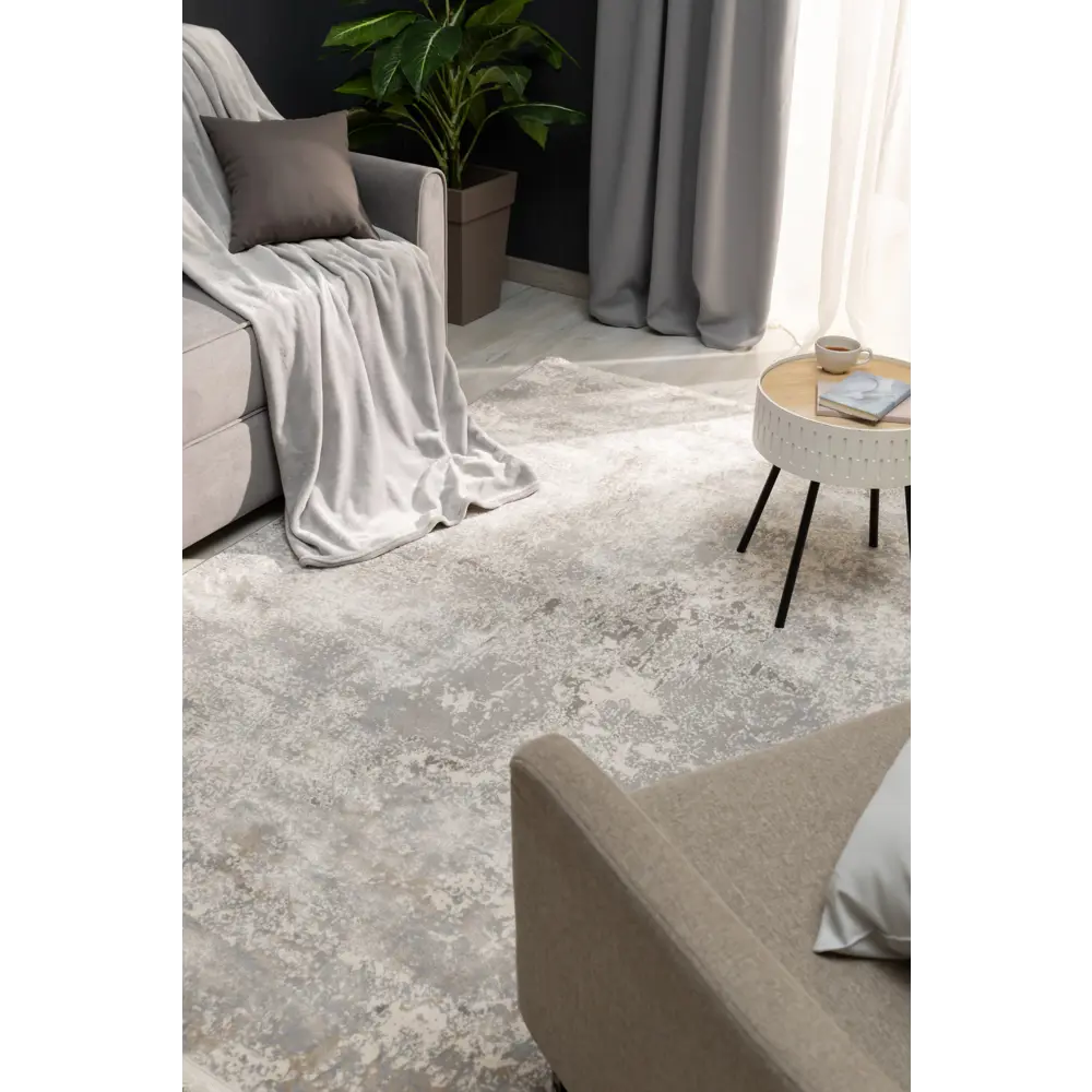 Santreyd Лакшери — серый ковер 160x230 см для современного интерьера 89353793 STLM-1042747 - Вид №5