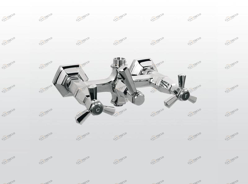 RUBINETTERIE STELLA Смеситель для душа на 2 отверстия Eccelsa 3284