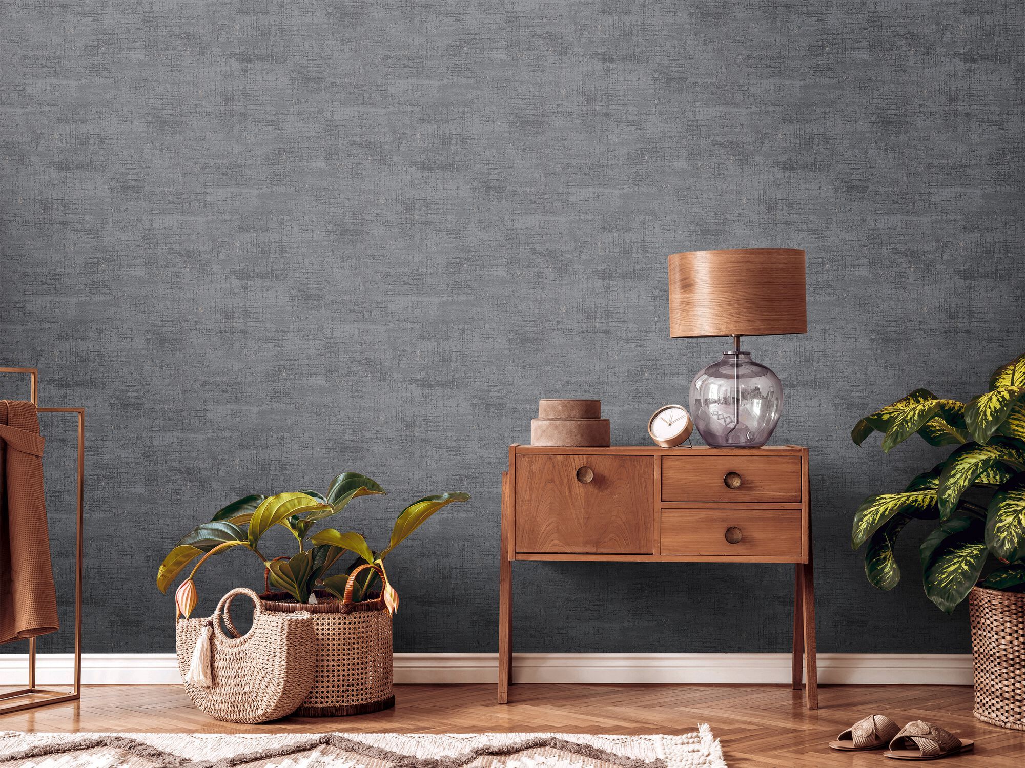 Огнестойкие обои с эффектом ткани Architects Paper Stories of Life ARCH-00023890 - Вид №17