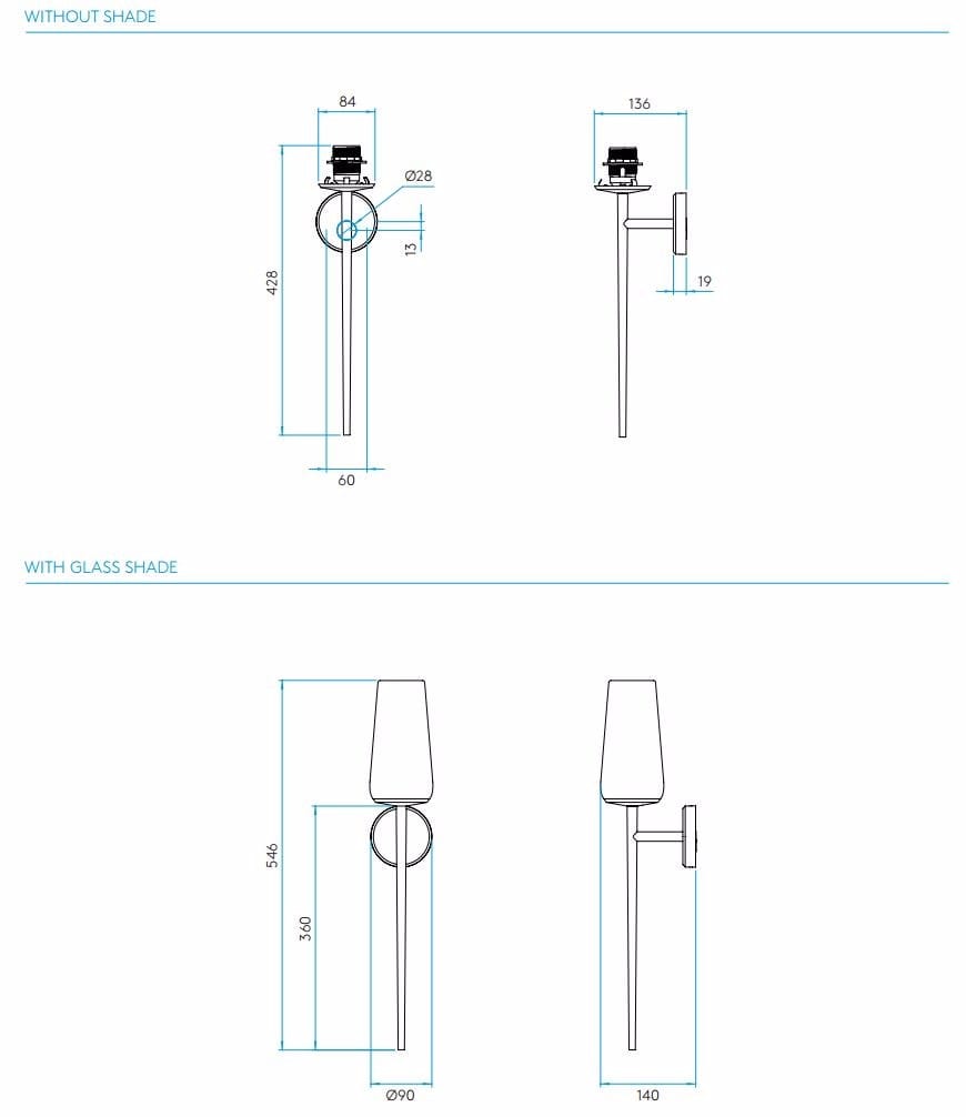Стальной настенный светильник с фиксированной рукояткой Astro Lighting Beauville ARCH-00116949 - Вид №12