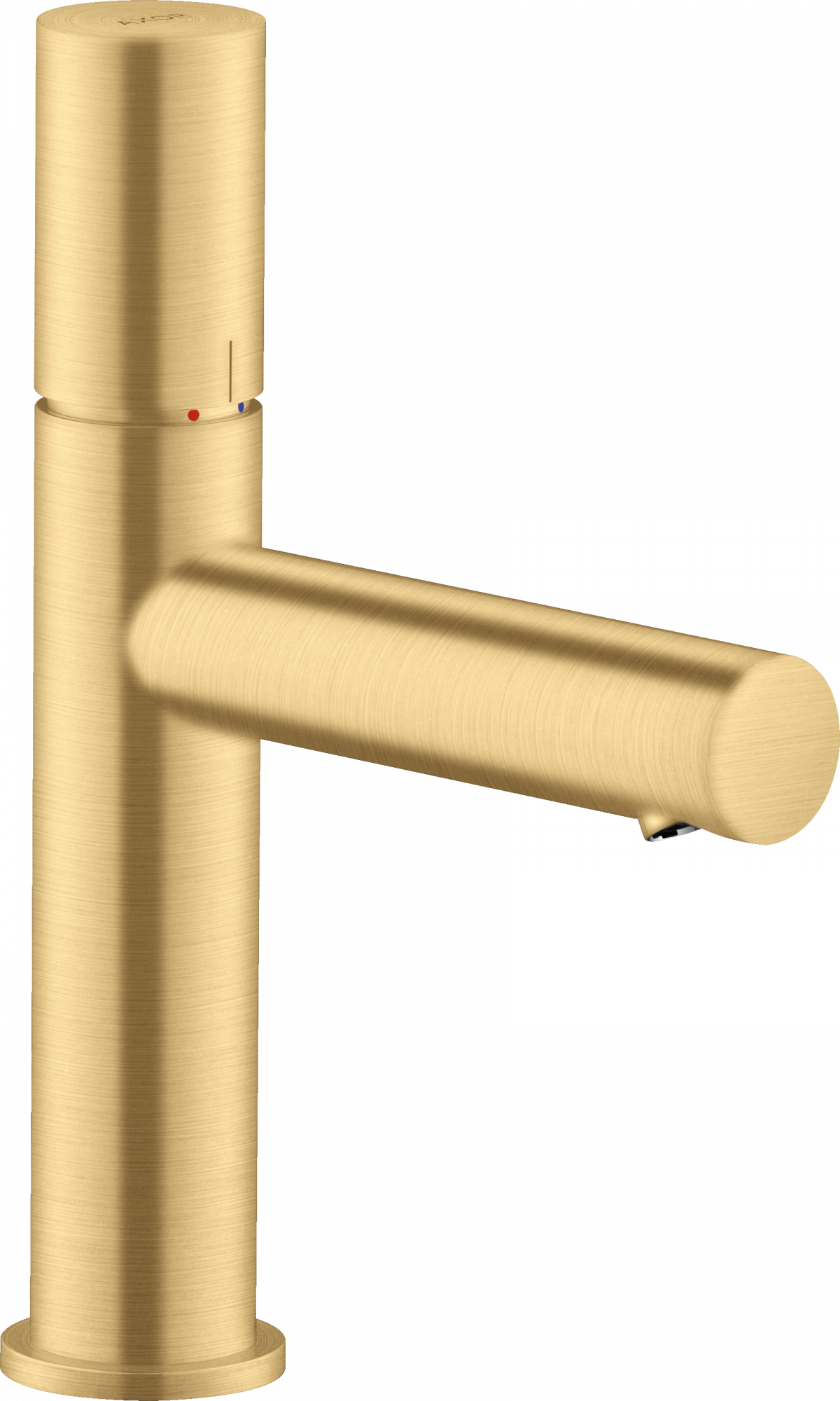 45002250 Смеситель для раковины 110, однорычажный, с нулевой ручкой и сливным гарнитуром AXOR UNO