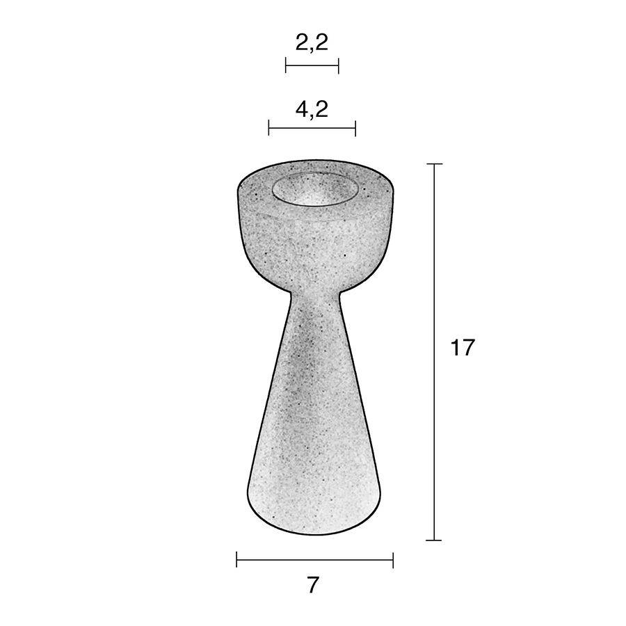 Подсвечник Pawn черный Zuiver 8300004 - Вид №4
