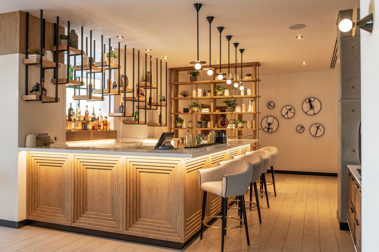 Тканевый мягкий стул с подлокотниками со спинкой Mambo Unlimited Ideas Grace ARCH-00067585 - Вид №9