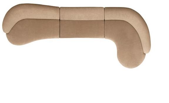 Hamilton Conte Paris Модульный диван из ткани sun-id-1391538 - Вид №11