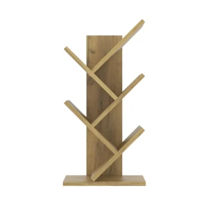 91588195 Настенная полка Velardy Larix 32x22 см ЛДСП цвет дуб золотой крафт STLM-1349201
