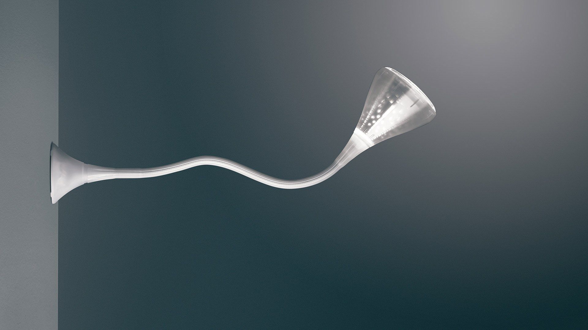 Регулируемая люминесцентная настенная лампа Artemide ARCH-00078732 - Вид №1