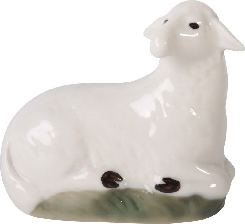 89161 Императорский фарфоровый завод Скульптура "Овен" Твёрдый фарфор 