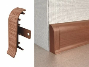 Заглушки торцевые с текстурой 140 Вишня виньола (пара)