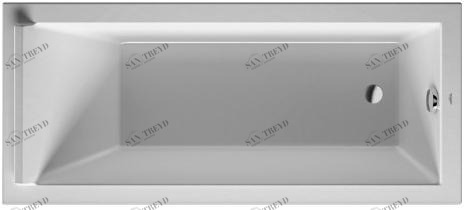 Duravit Прямоугольная акриловая ванна Starck 700335