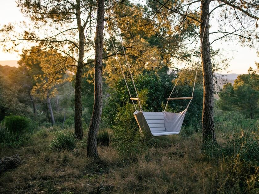 calma Подвесное сиденье с 1 сиденьем из ткани Marea sun-id-1481254 - Вид №2