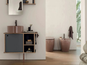 Умывальник Fenix-NTM® со встроенной раковиной с дверцами