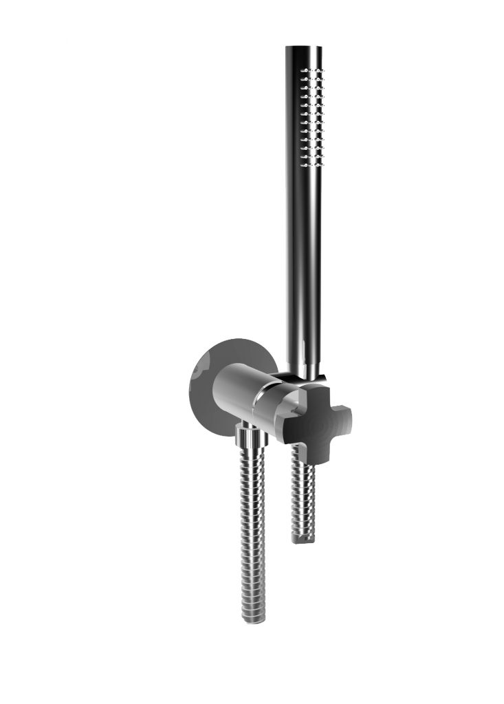 42915 Дуплексный душевой комплект с традиционным смесителем для душа / ванны и биде. Bongio Alcor