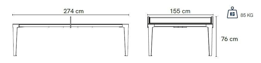 Прямоугольный стол для пинг-понга Cornilleau Hyphen ARCH-00073577 - Вид №41