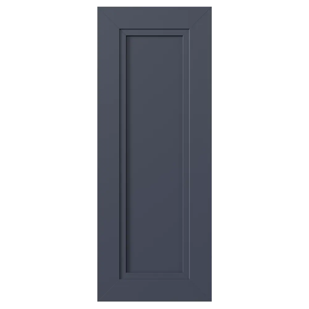 KONSENSA Фасад Котлас синий матовый с филенкой для кухни 30×77 см 89409632 STLM-1580515 - Вид №3