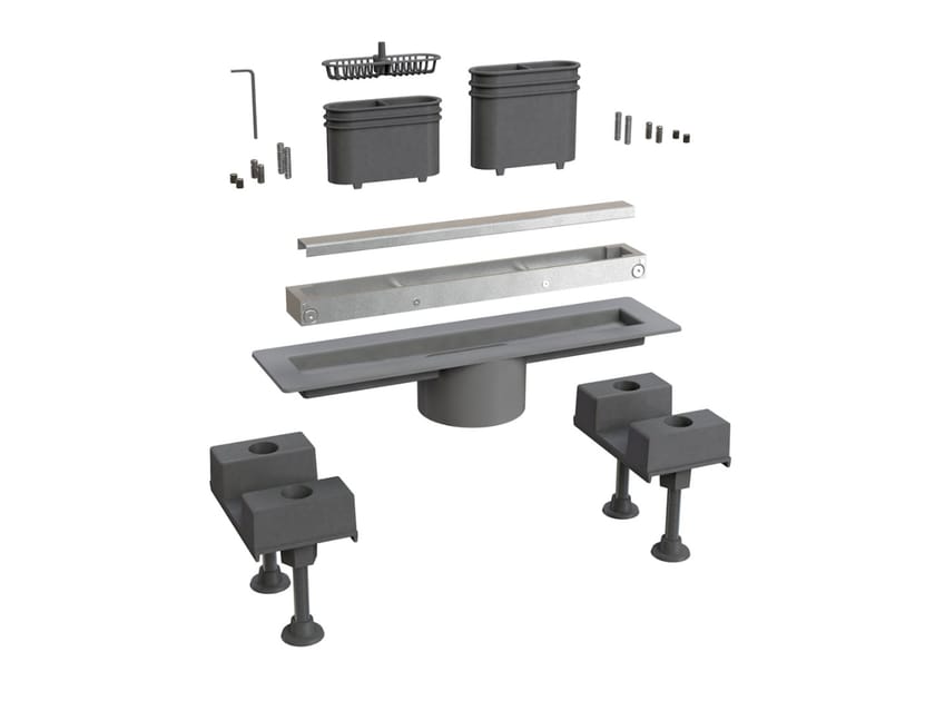 Слив для душа из нержавеющей стали Bonomini Canalissima ARCH-00149818