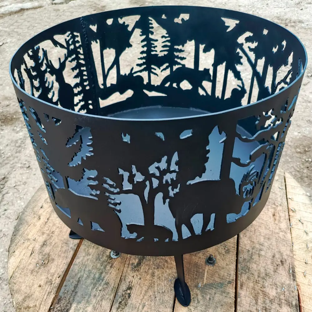 Костровая чаша Лес 600x500 мм Santreyd STLM-2055216 - Вид №2