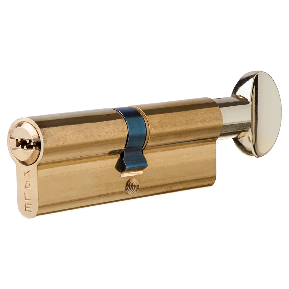 Цилиндр Kale 164SM-90-C-BP, 40х40 мм, ключ/вертушка, цвет золото 82394764 STLM-2015280 