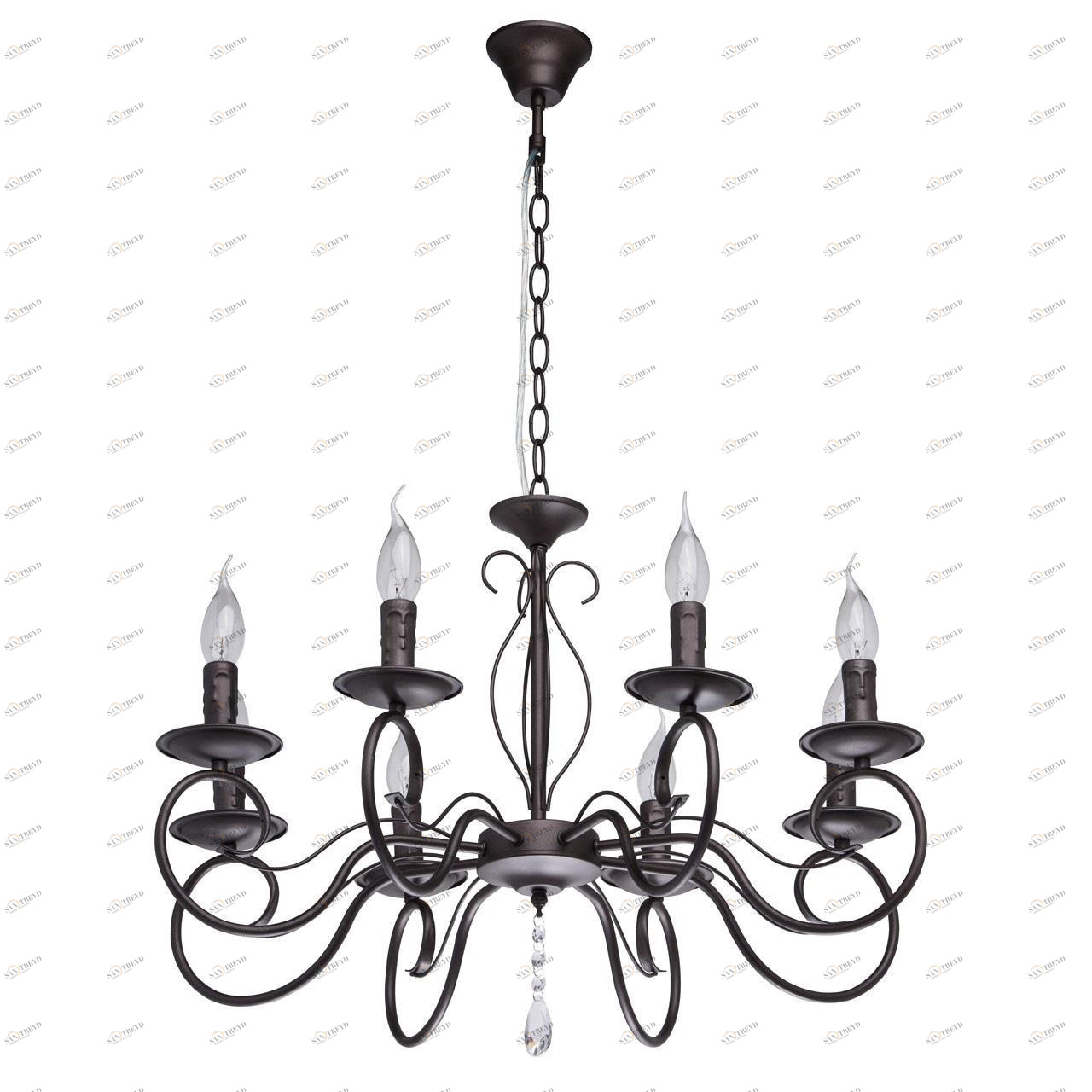 Подвесная люстра De Markt City Аида 323015908 DE MARKT АИДА 185901 Коричневый 