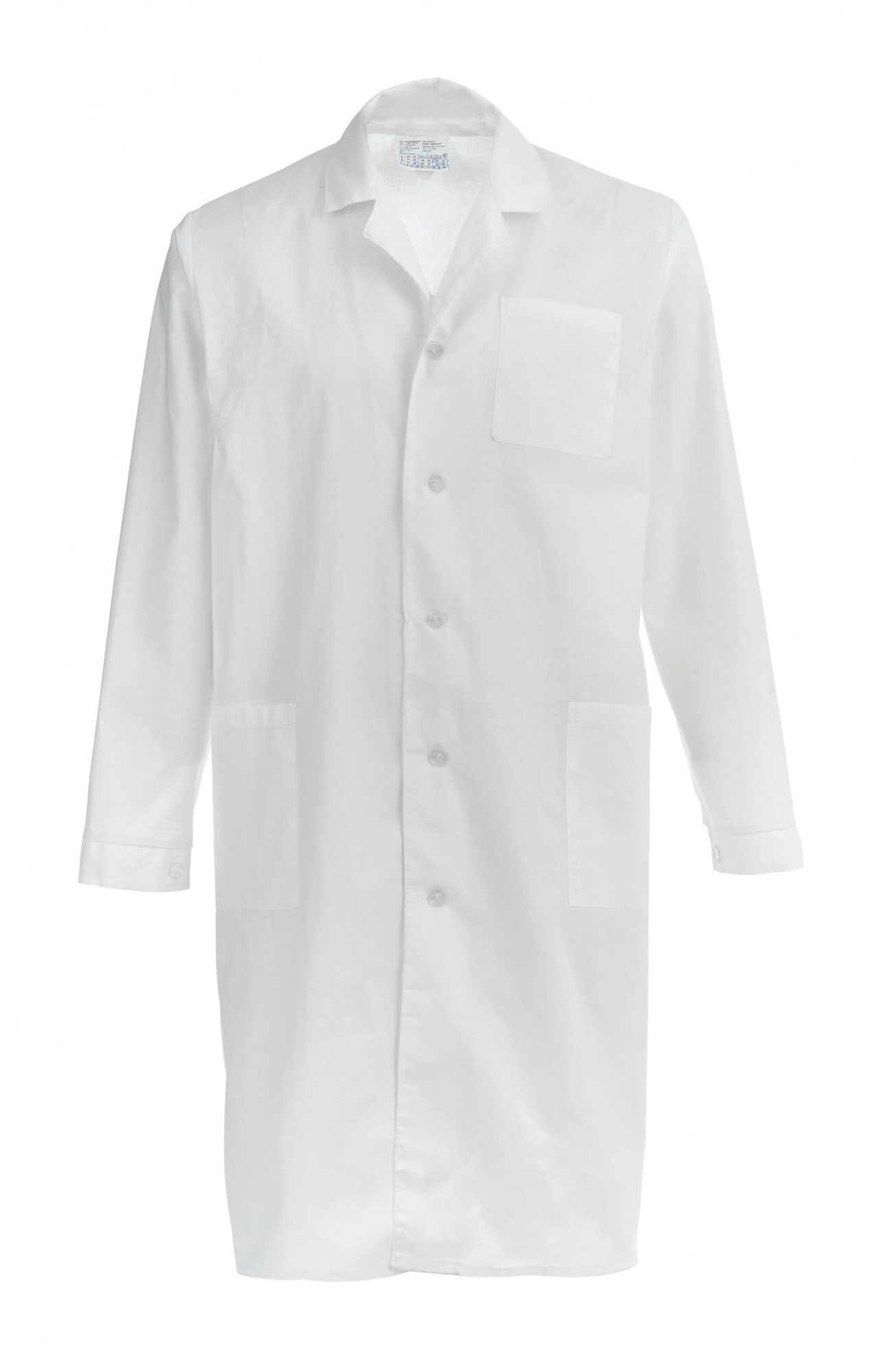 61726 Халат мужской белый  Медицинская одежда  размер 56-58/170-176 Спецодежда 