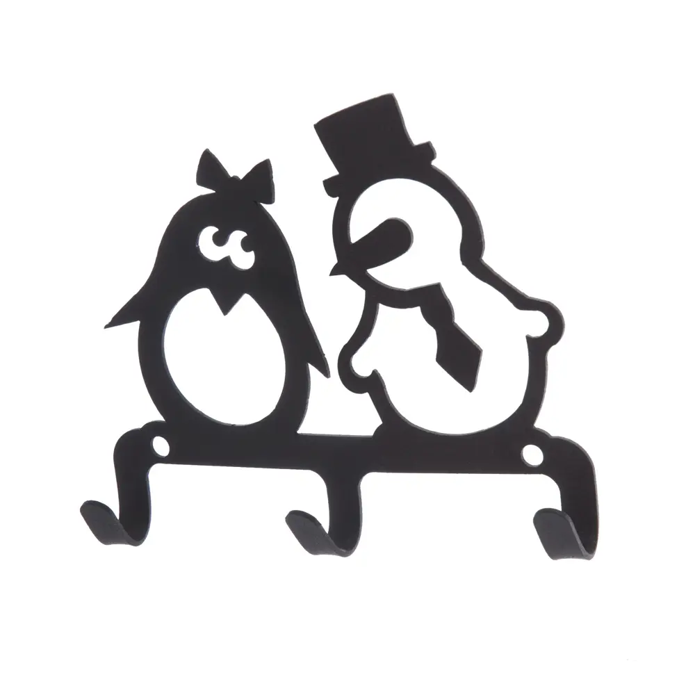 Крючок трёхрожковый DuckandDog «Зима», сталь, матовый чёрный STLM-2094992