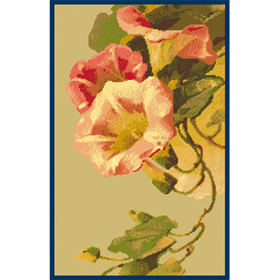 145х230кл Схема для вышивания цв. А3 ДК-280 "Цветок" Santreyd 