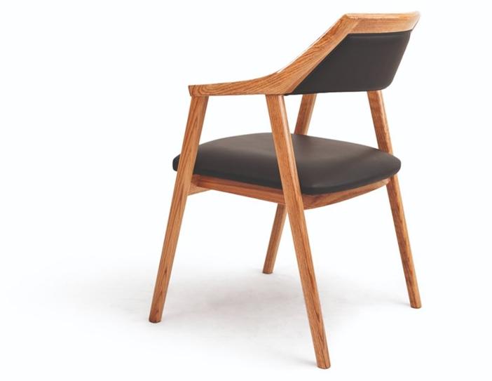 Mytto Стул из орехового дерева с подлокотниками Larforma sun-id-1373229 - Вид №5