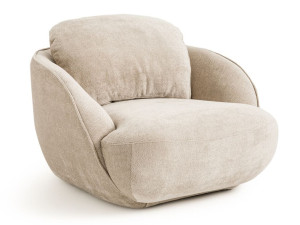 Тканевое кресло с подлокотниками