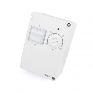Danfoss DEVIreg™ 610 — терморегулятор для управления системами защиты от обледенения, отопления, кондиционирования, подогрева труб, емкостей, обогрева помещений и подогрева полов DEVIreg 610 терморегулятор с датчиком 140F1080