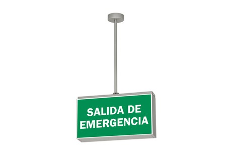 DST-927 Lisu suspended Daisalux Светильники аварийные Серебристо-Серый 