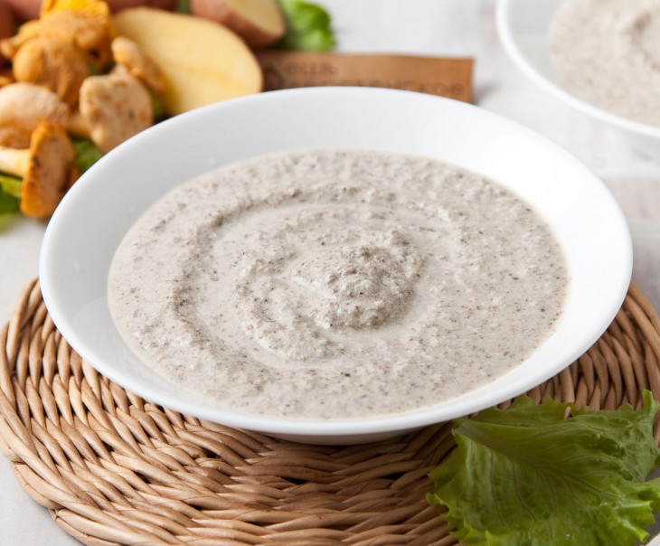 6796 Суп-пюре грибной (су-вид) Вкусляндия  - Вид №1