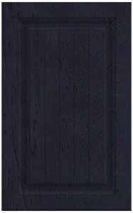 Фасады для кухни Кантри Фрезеровка «Кампо+» Дуб фактурный чернильный №525