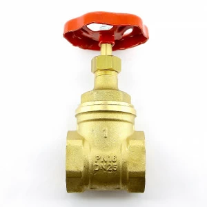 Задвижка клиновидная ВВ латунная PN16 ITAP 1"